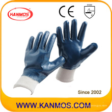 Le gant de travail anti sécurité Nitrile Revêtu de sécurité industrielle (53002)
